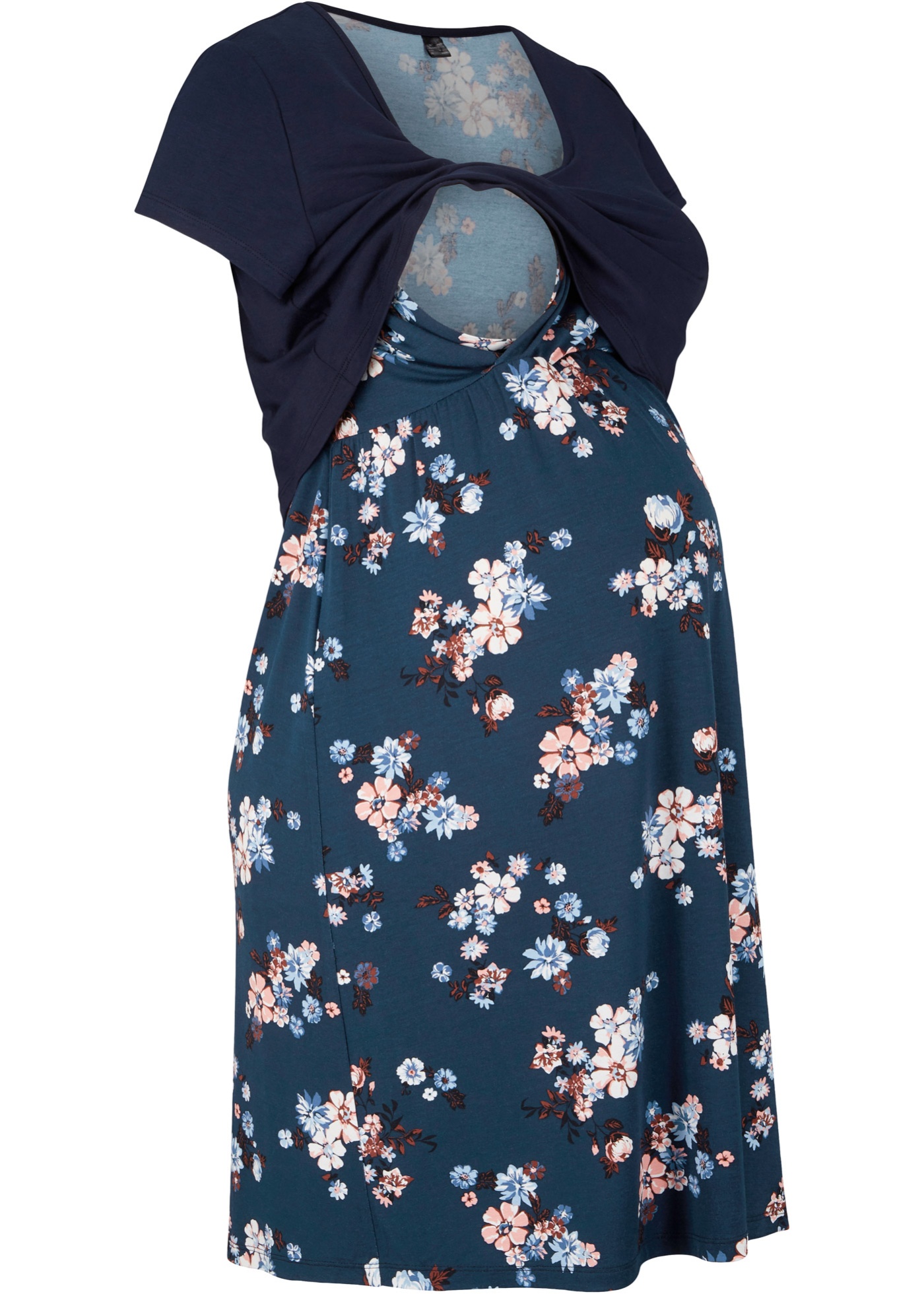 Materské šaty Kojenecké šaty, kvetované