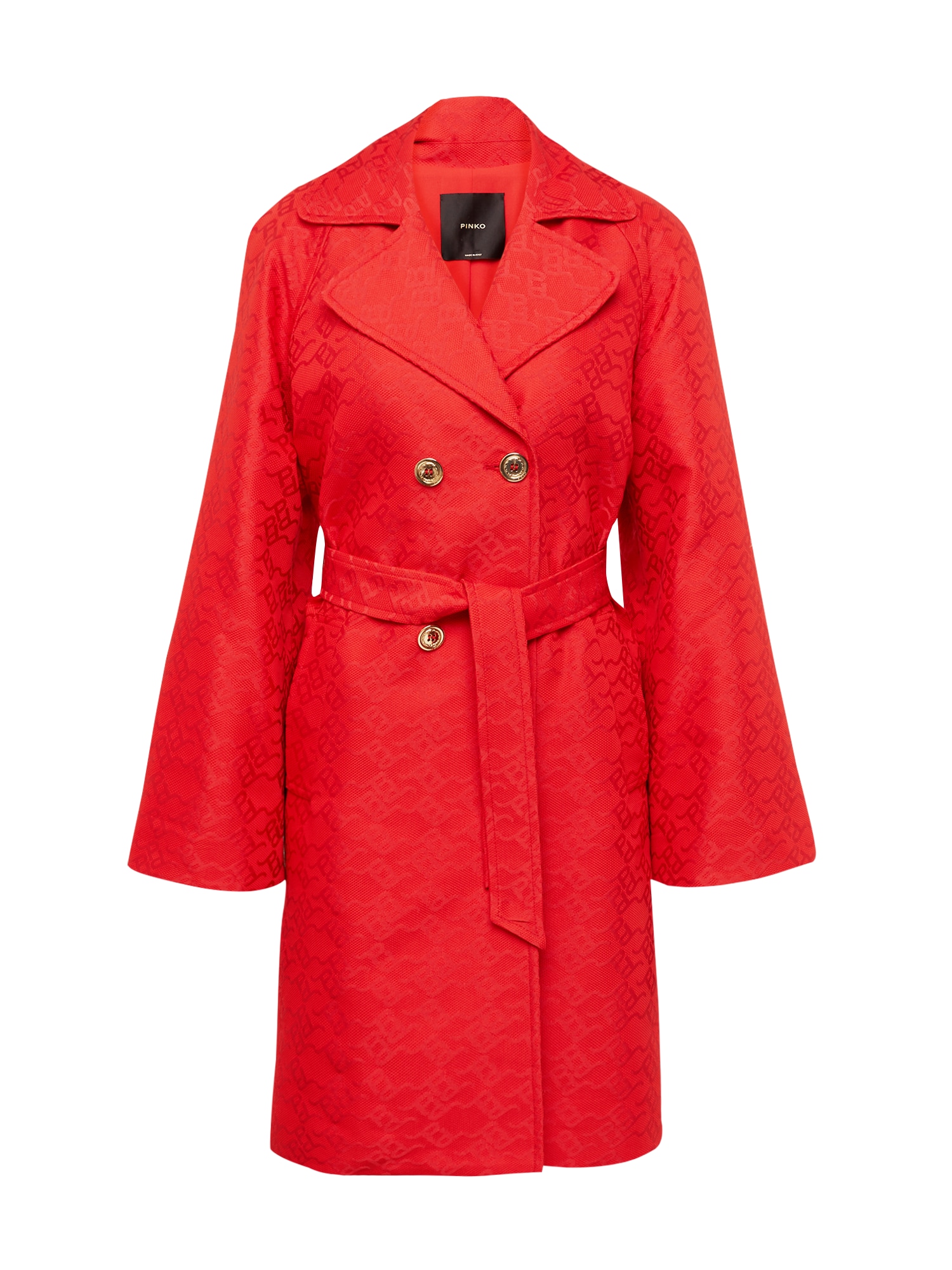 Prechodný kabát červená PINKO