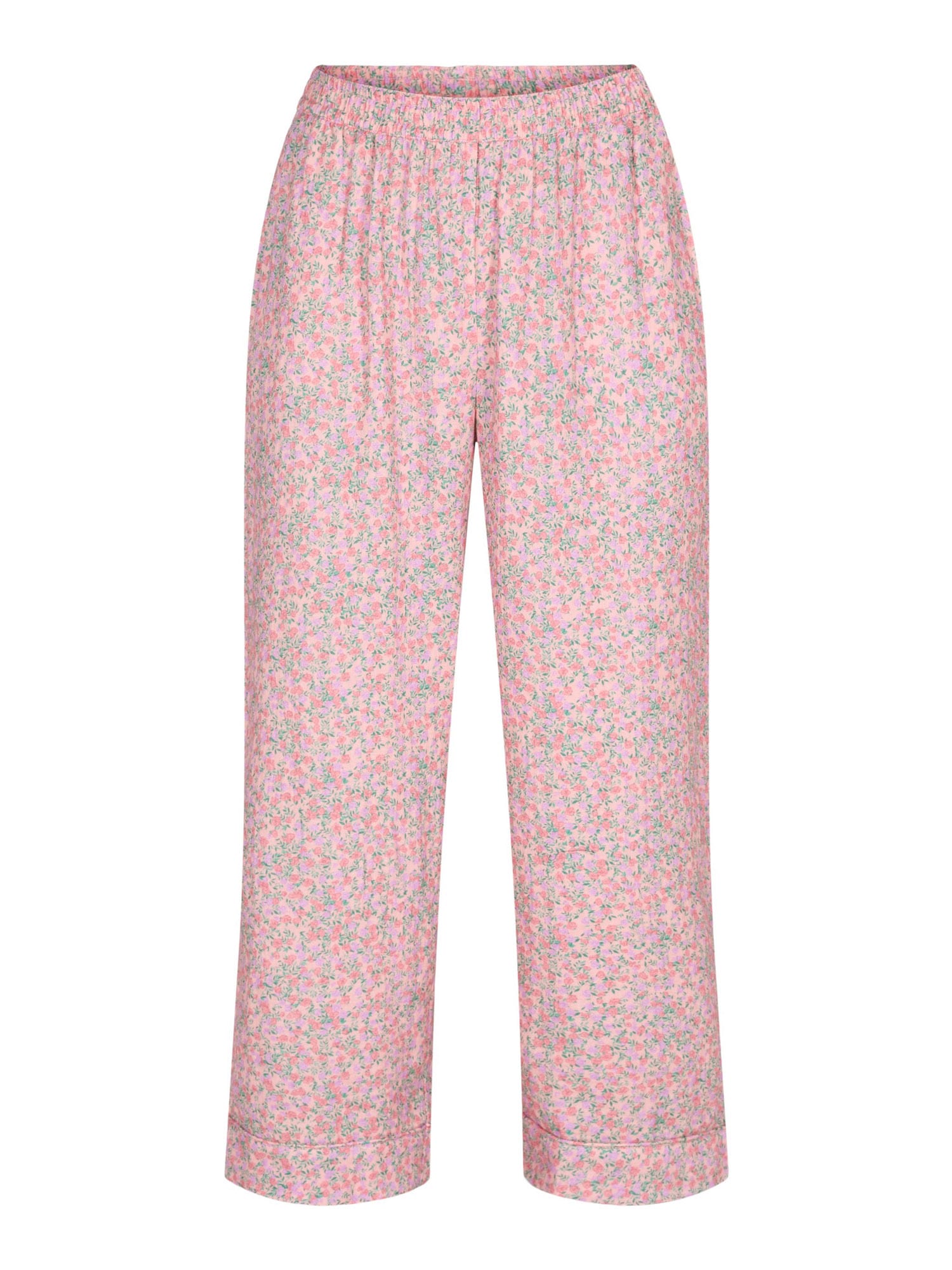 Pyžamové nohavice DOWE nefritová orgovánová ružová staroružová Zizzi
