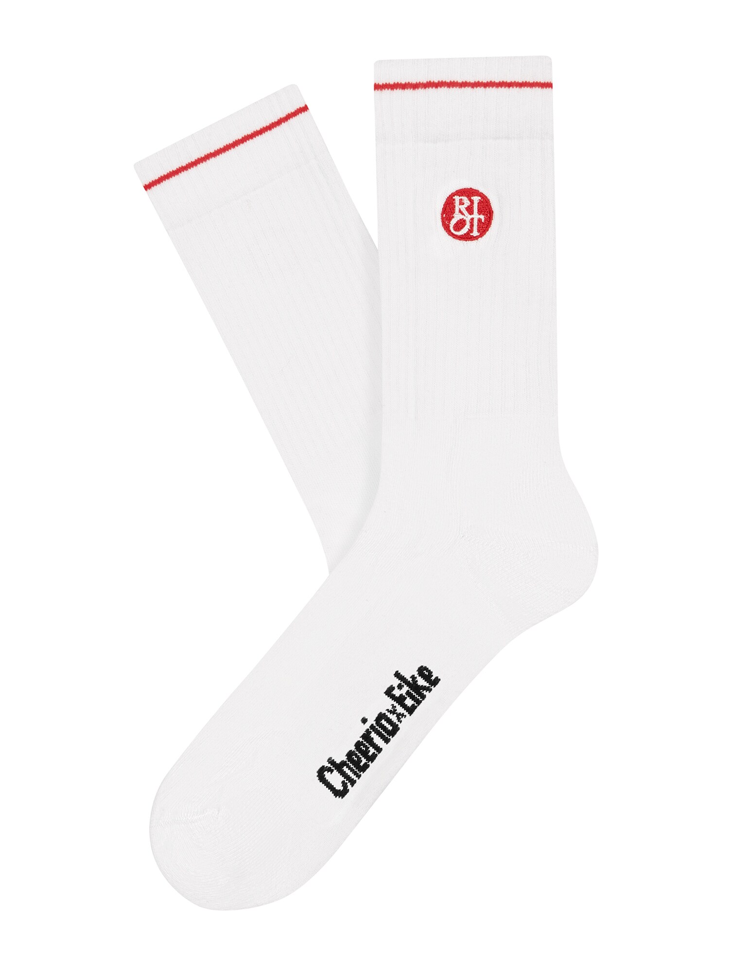 CHEERIOx Ponožky červená čierna biela CHEERIO*