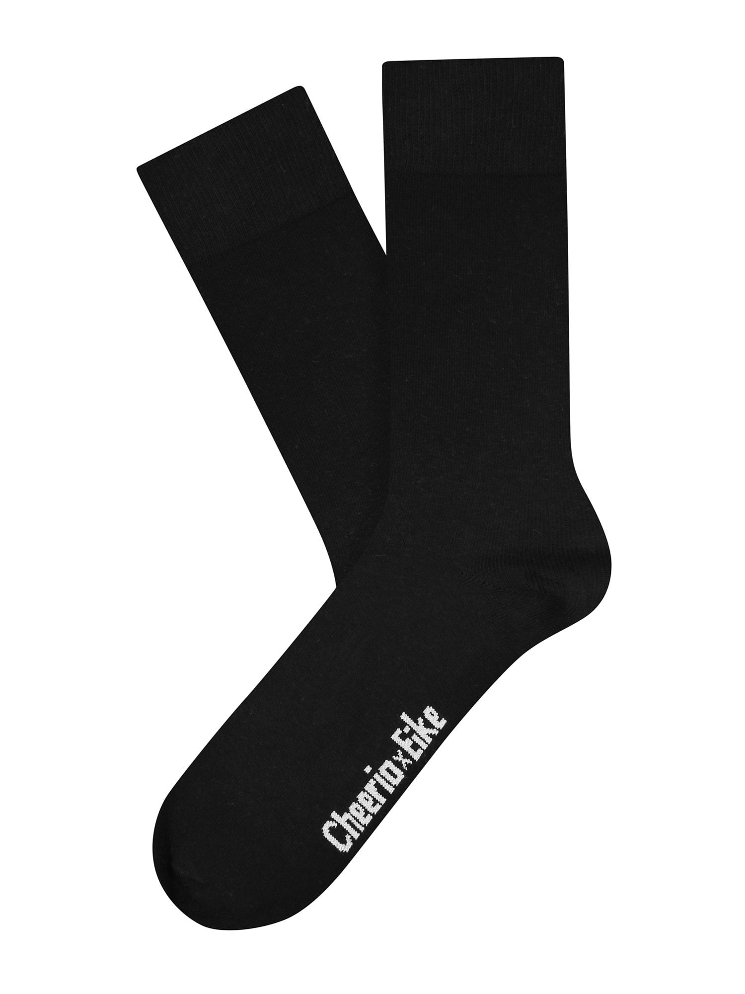 CHEERIOx Ponožky čierna biela CHEERIO*