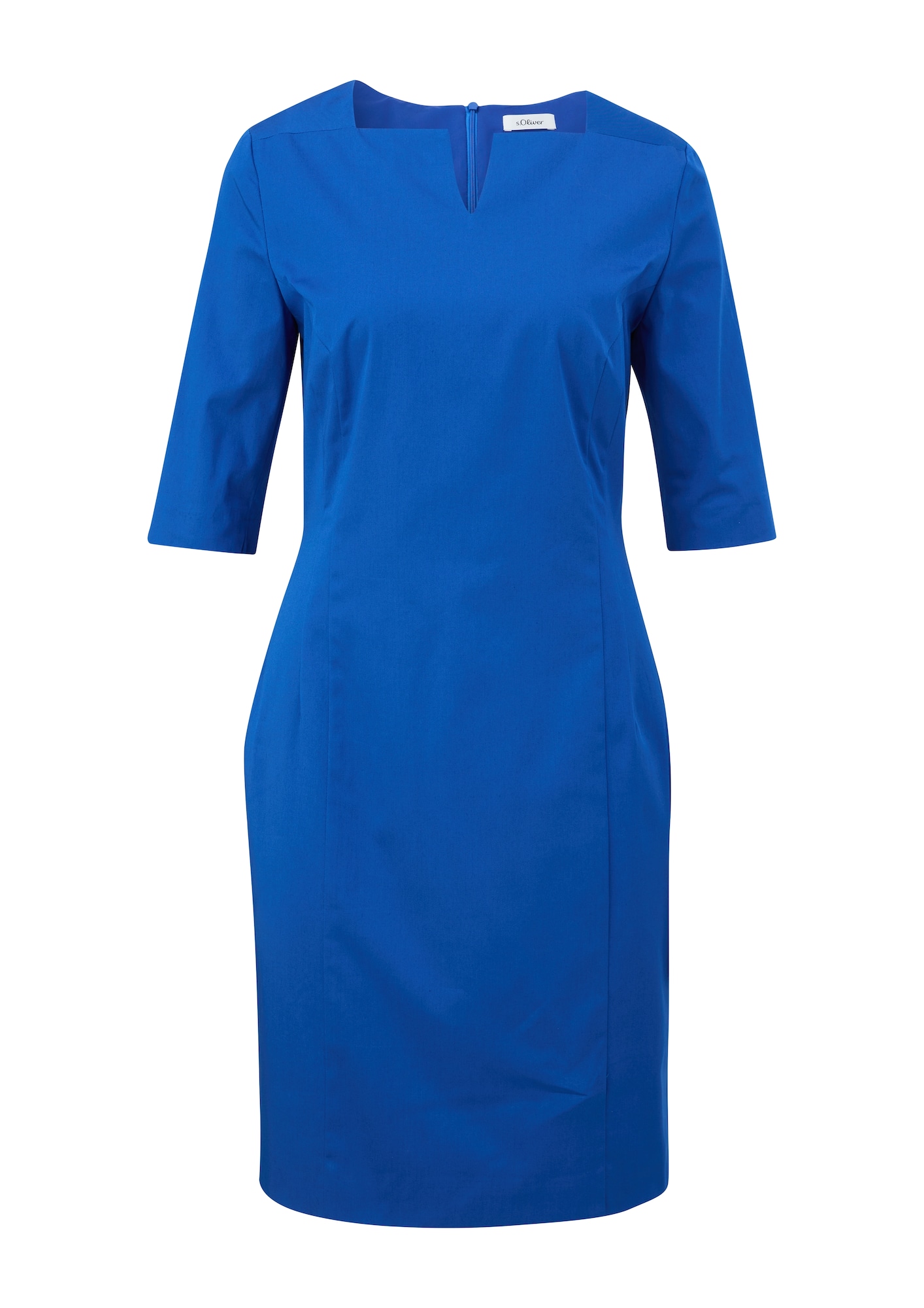 Puzdrové šaty kráľovská modrá s.Oliver BLACK LABEL