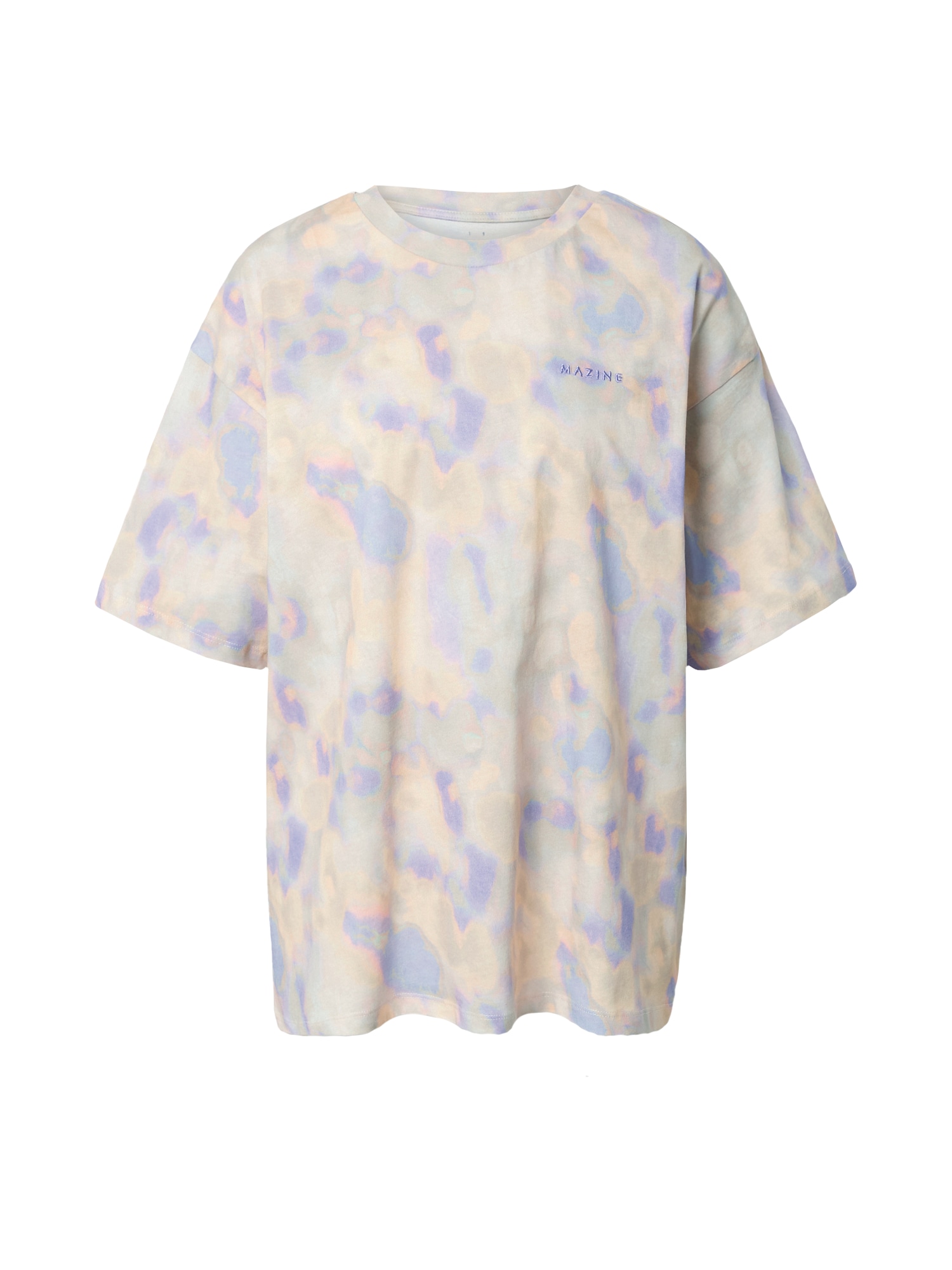 Tričko Akita béžová svetlozelená levanduľová svetlooranžová mazine