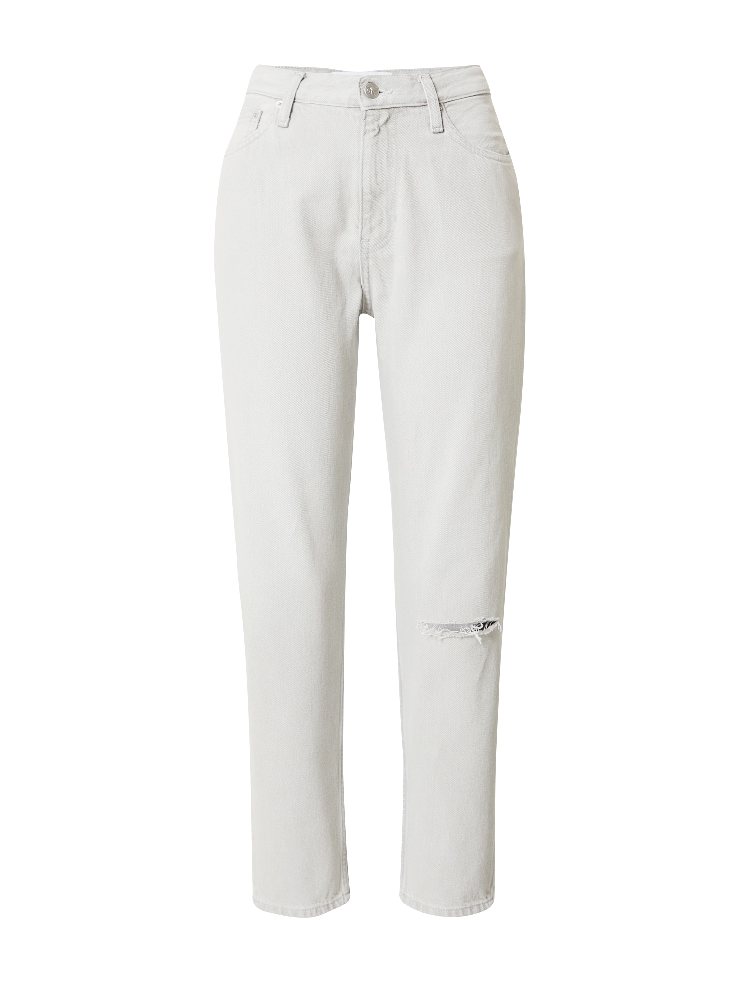 Džínsy svetlosivá Calvin Klein Jeans