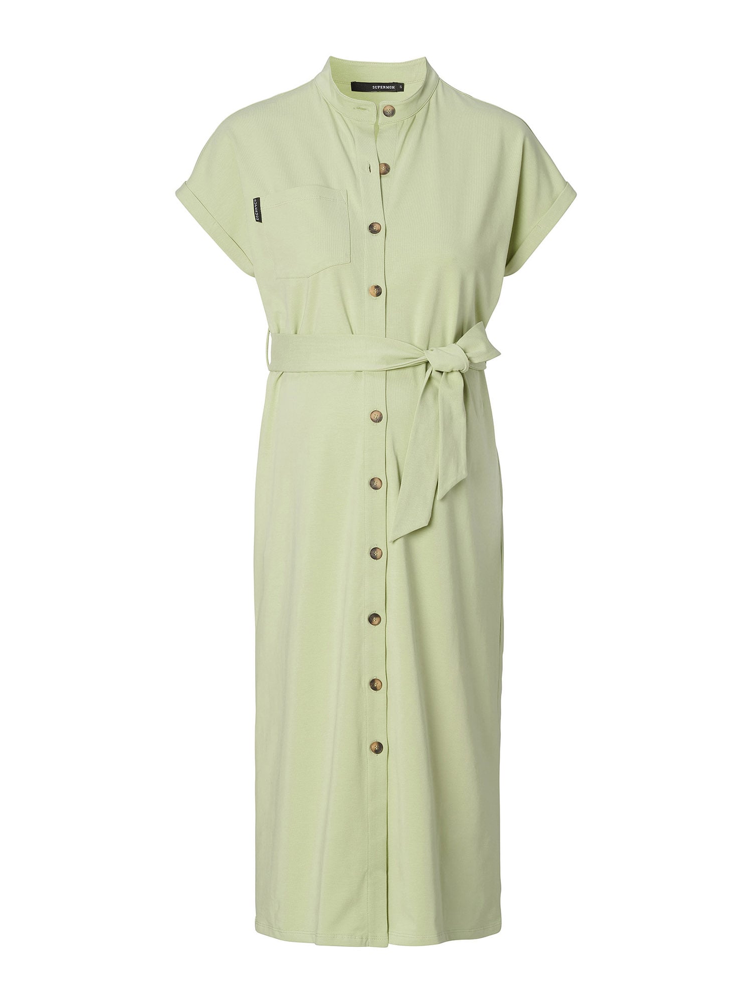 Košeľové šaty El Dorado pastelovo zelená Supermom