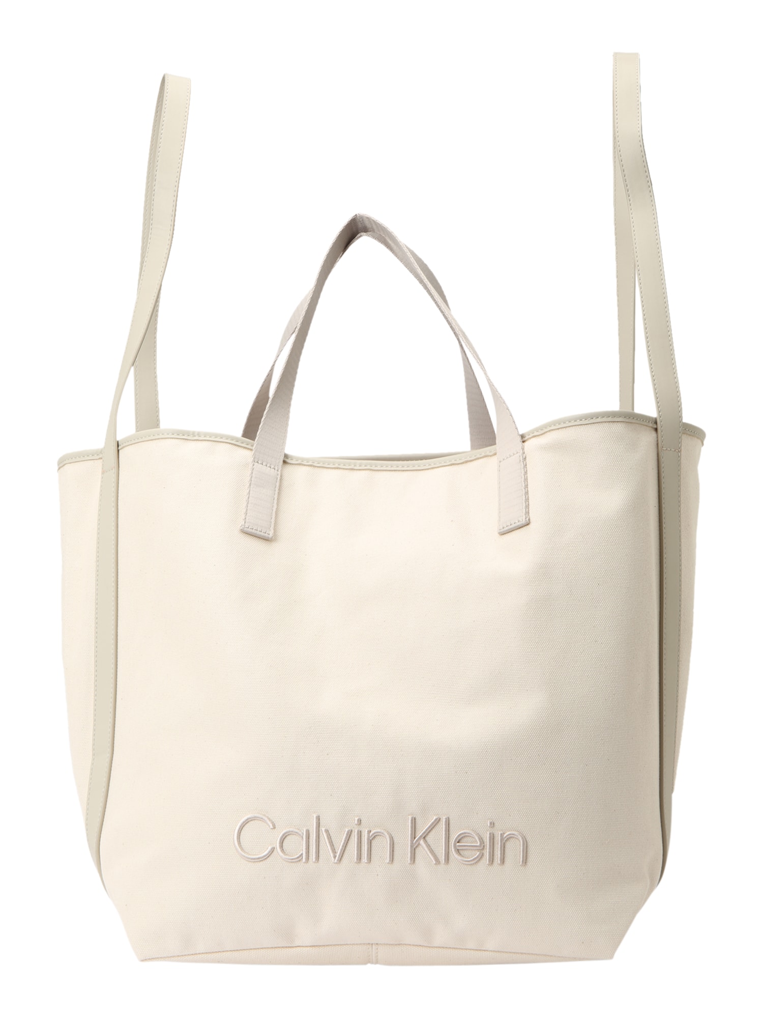 Shopper krémová Calvin Klein