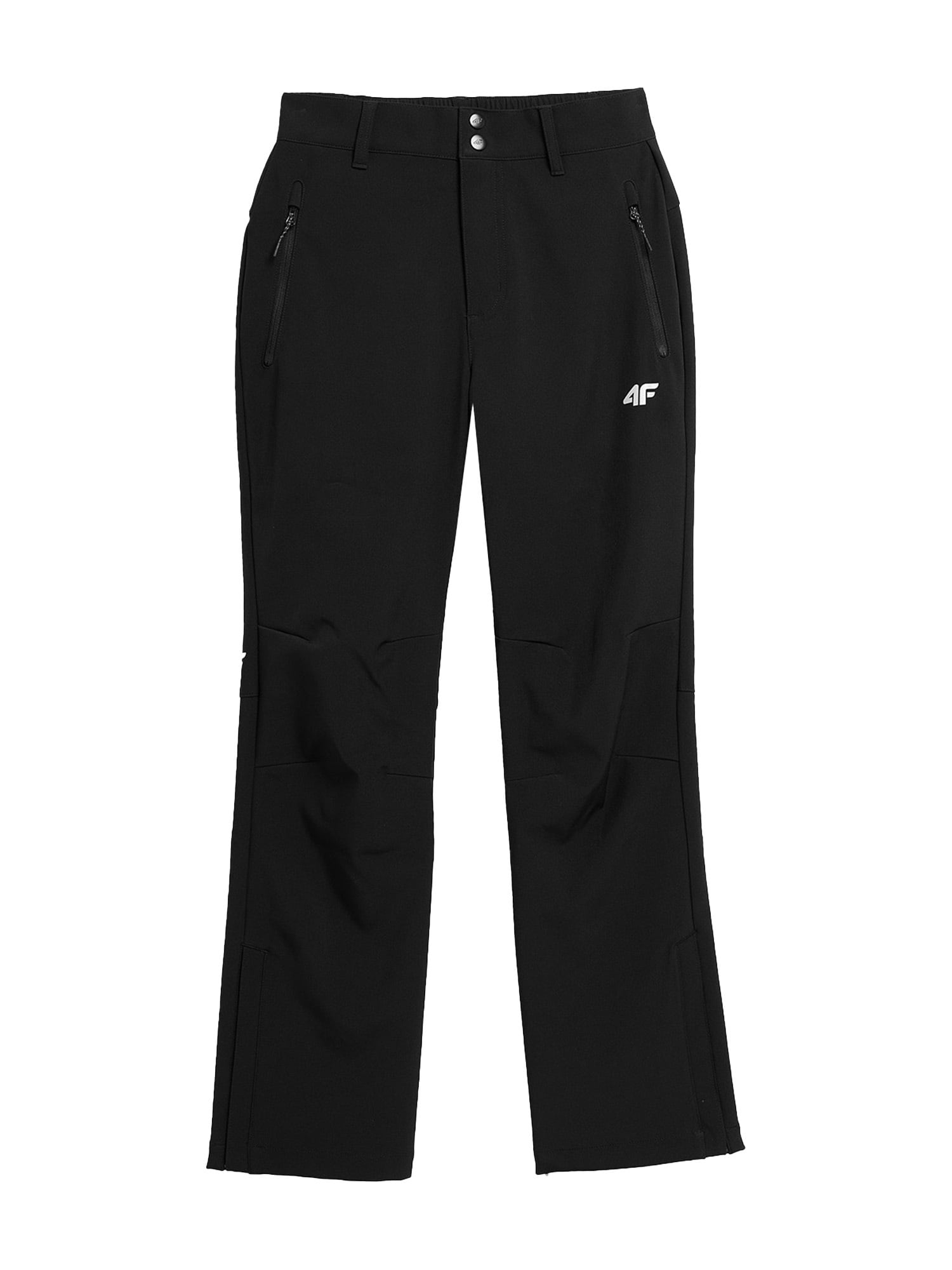 Outdoorové nohavice čierna biela 4F