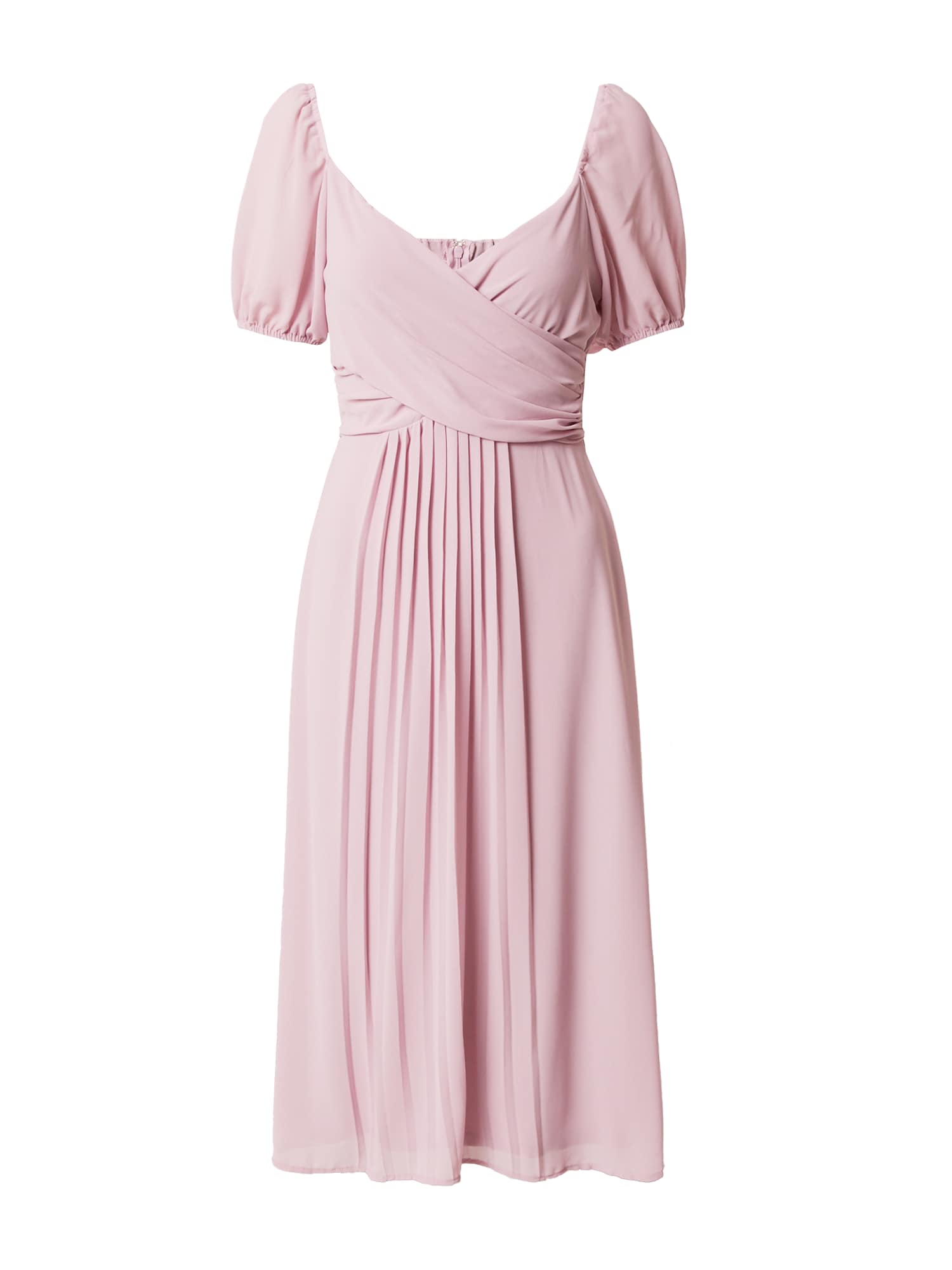 Kokteilové šaty ISAC ružová TFNC