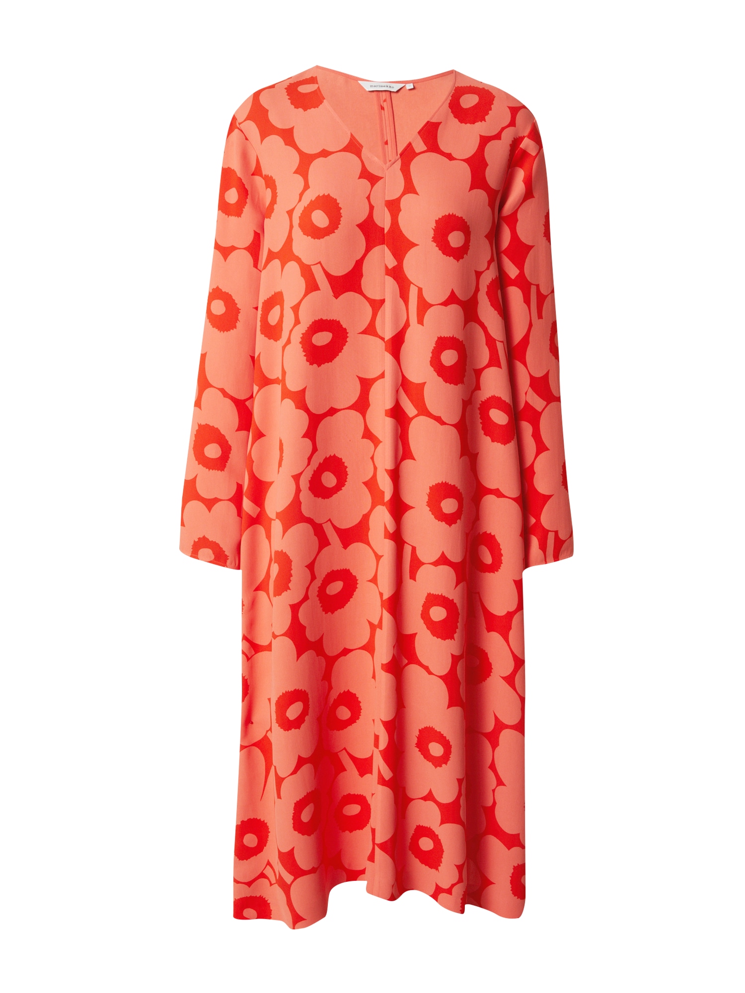 Šaty Emmakaisa Unikko červená oranžovo červená Marimekko
