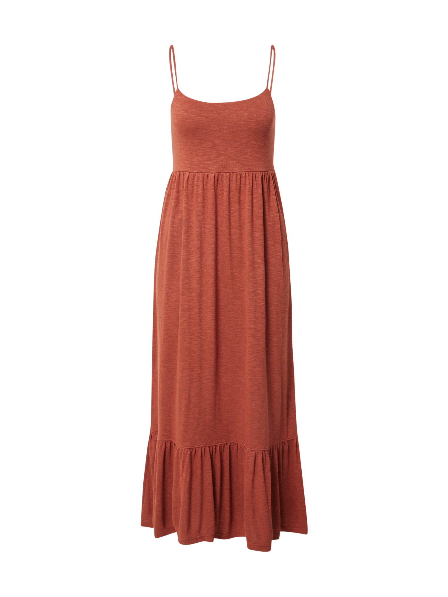 Letné šaty hrdzavo červená Madewell