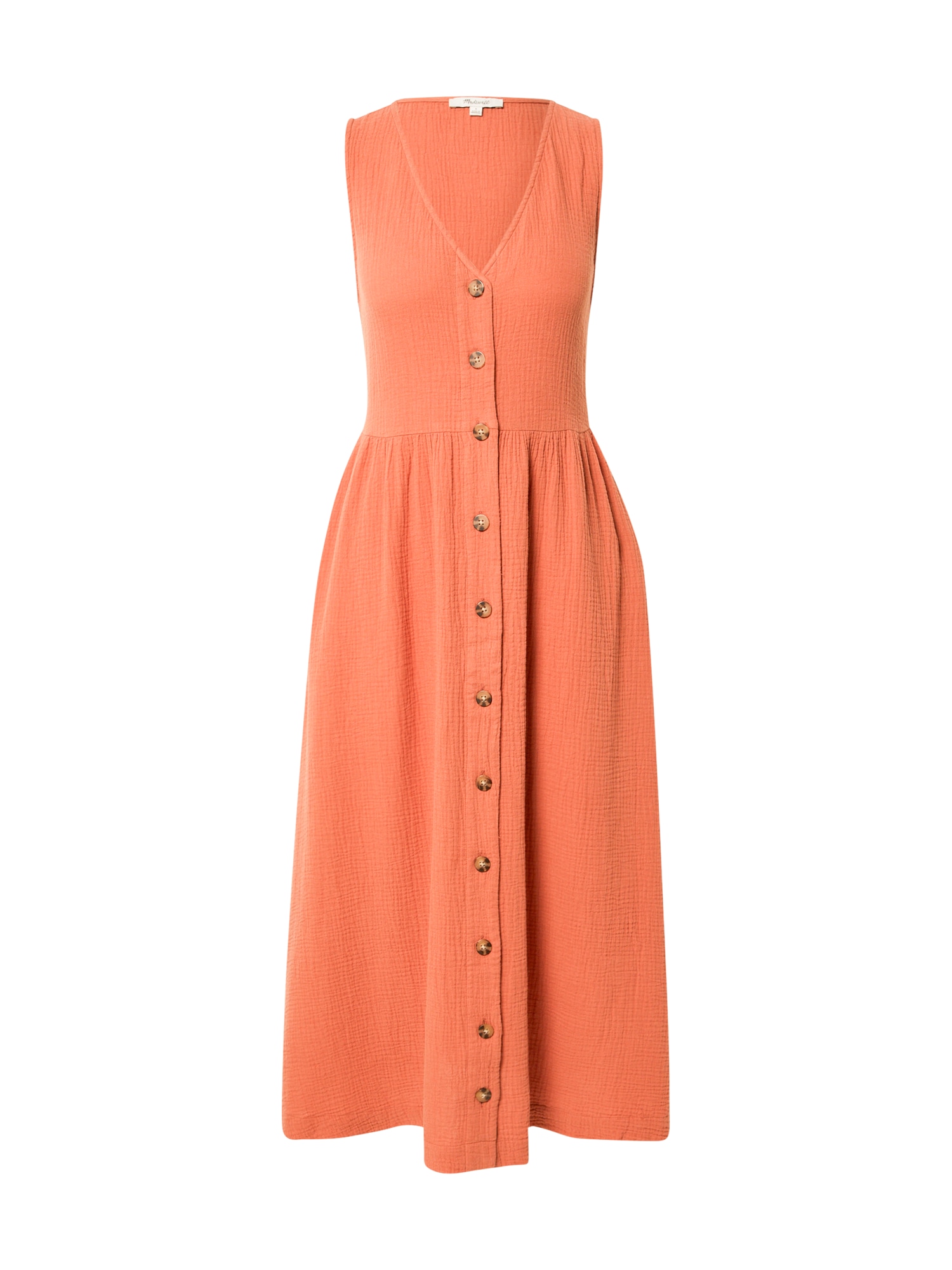 Košeľové šaty LIGHTSPUN oranžová Madewell